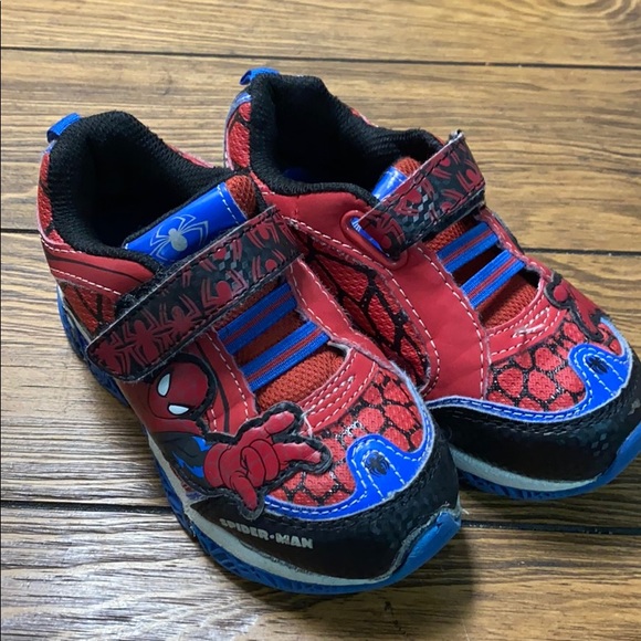 Marvel Other - Spider-Man Velcro Shoes